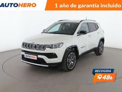 Blanco Usado 2021 Jeep Compass Limited SUV | 21.699 € (Precio justo)