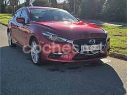 Rojo Usado 2017 Mazda 3 Luxury Berlina | 14.799 € (Precio justo)