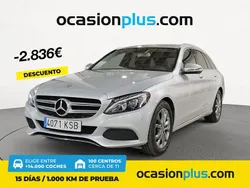 Gris / plata Usado 2019 Mercedes C220 Familiar | 21.300 € (Super precio)