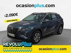 Azul Usado 2023 Hyundai Tucson SUV | 22.990 € (Precio justo)