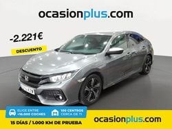 Gris Usado 2019 Honda Civic Elegance Berlina | 19.990 € (Precio justo)