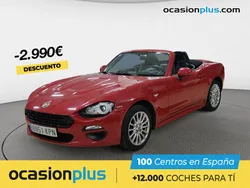 Rojo Usado 2018 Fiat 124 Descapotable | 21.650 €