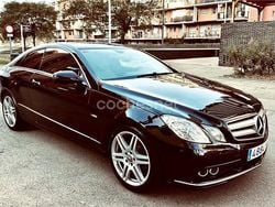 Negro Usado 2009 Mercedes E250 Coupe | 14.700 € (Precio justo)