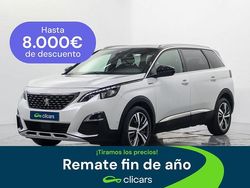 Blanco Usado 2018 Peugeot 5008 GT-line SUV | 18.990 € (Precio justo)