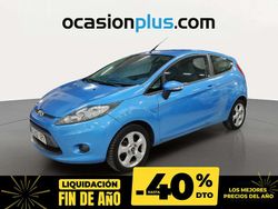 Azul Usado 2009 Ford Fiesta Trend Utilitario | 6450 € (Precio justo)