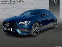 Azul Usado 2020 Mercedes CLA200 Berlina | 33.900 € (Un poco caro)