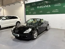 Negro Usado 2007 Mercedes SLK200 Descapotable | 11.990 € (Caro)
