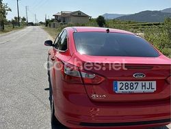Rojo Usado 2012 Ford Focus Titanium Berlina | 12.000 €