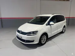 Blanco Usado 2018 VW Sharan Edition Monovolumen | 19.990 € (Un poco caro)