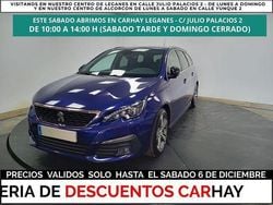 Azul Usado 2019 Peugeot 308 SW GT-line Familiar | 13.490 € (Precio justo)