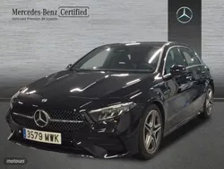 Negro Nuevo 2024 Mercedes A180 AMG line | 31.400 € (Buen precio)