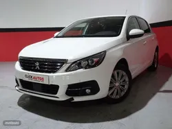 Blanco Usado 2021 Peugeot 308 Allure Berlina | 15.050 € (Precio justo)