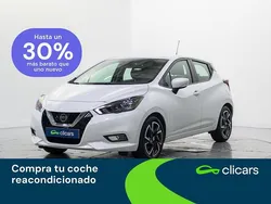 Blanco Usado 2021 Nissan Micra Acenta Utilitario | 11.990 € (Precio justo)