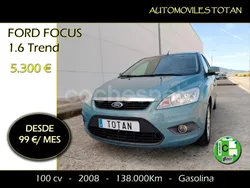 Azul Usado 2008 Ford Focus Trend Berlina | 5300 € (Precio justo)