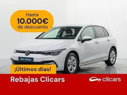Blanco Usado 2022 VW Golf VIII Life Berlina | 24.990 € (Precio justo)