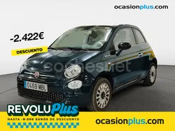 Azul Usado 2022 Fiat 500C Dolcevita Descapotable | 11.250 € (Precio justo)