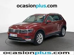 Rojo Usado 2017 VW Tiguan Sportline SUV | 20.637 € (Precio justo)