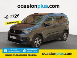 Gris / plata Usado 2020 Peugeot Rifter GT-line Monovolumen | 23.900 € (Un poco caro)