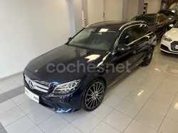 Azul Usado 2020 Mercedes C300e Familiar | 26.500 € (Precio justo)