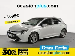 Gris Usado 2019 Toyota Corolla Berlina | 18.650 € (Un poco caro)