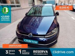 Azul Usado 2019 VW Golf VII Advance Utilitario | 14.590 € (Precio justo)