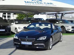 Negro Usado 2016 BMW 640 Cabriolet Sport Line Descapotable | 39.900 €