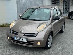 Azul Usado 2007 Nissan Micra Acenta Berlina | 2000 €