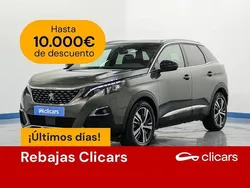 Gris Usado 2019 Peugeot 3008 GT-line SUV | 14.990 € (Precio justo)