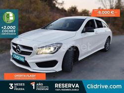 Blanco Usado 2015 Mercedes CLA200 Shooting Brake AMG line Familiar | 18.890 € (Precio justo)