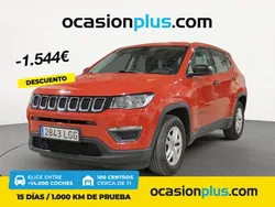 Naranja Usado 2020 Jeep Compass Sport SUV | 16.990 € (Precio justo)