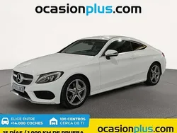 Blanco Usado 2017 Mercedes C220 Coupe | 26.300 € (Precio justo)