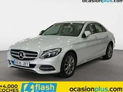 Plateado Usado 2015 Mercedes C220 Berlina | 21.350 € (Precio justo)