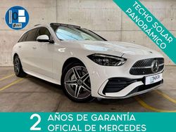 Blanco Usado 2024 Mercedes C300e Familiar | 45.300 € (Buen precio)