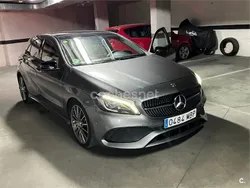 Gris / plata Usado 2017 Mercedes A180 AMG line Berlina | 17.300 € (Precio justo)