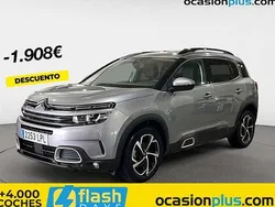 Gris Usado 2021 Citroën C5 Aircross PureTech SUV | 19.082 € (Un poco caro)