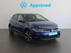 Azul Usado 2022 VW Polo R-line Berlina | 18.950 € (Un poco caro)