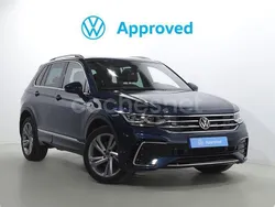 Azul Usado 2021 VW Tiguan R-line SUV | 34.500 € (Precio justo)