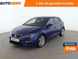Azul Usado 2020 Seat Leon FR Berlina | 20.299 € (Precio justo)