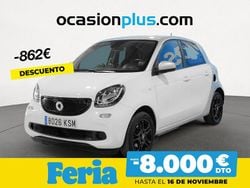 Blanco Usado 2018 Smart ForFour Electric Drive Berlina | 9490 € (Precio justo)