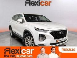 Blanco Usado 2019 Hyundai Santa Fe SUV | 24.490 € (Precio justo)