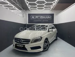 Blanco Usado 2015 Mercedes A200 AMG line Berlina | 16.890 € (Precio justo)