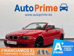 Rojo Usado 2002 BMW 318 Cabriolet Descapotable | 4970 €
