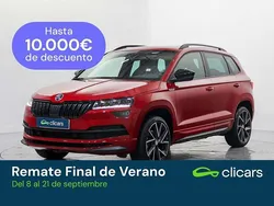 Blanco Usado 2019 Skoda Karoq SportLine SUV | 19.990 € (Precio justo)