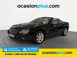 Negro Usado 2007 Mercedes SL500 Descapotable | 20.890 € (Buen precio)