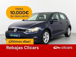 Azul Usado 2015 VW Golf VII Advance | 15.990 € (Precio justo)