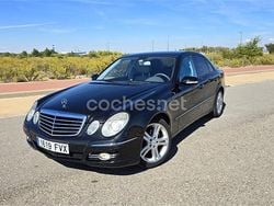 Negro Usado 2007 Mercedes E280 Avantgarde Berlina | 12.000 € (Precio justo)