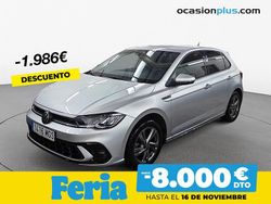 Gris Usado 2023 VW Polo R-line Berlina | 21.850 € (Precio justo)