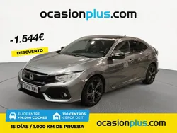 Gris Usado 2018 Honda Civic Elegance Berlina | 16.990 € (Precio justo)