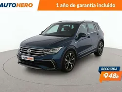 Azul Usado 2021 VW Tiguan R-line SUV | 29.809 € (Precio justo)