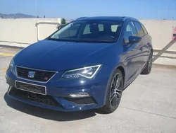 Azul Usado 2017 Seat Leon FR Familiar | 16.900 € (Precio justo)